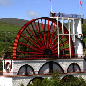 Visiting the Isle of Man - Laxey Wheel